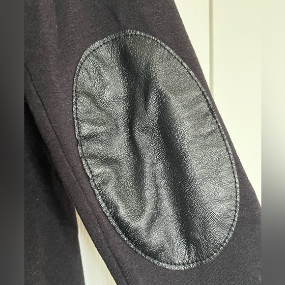 ๐จ๐ฆ Dotty Clothing professor patch black ruffle cardigan size xs - Picture 4 of 6